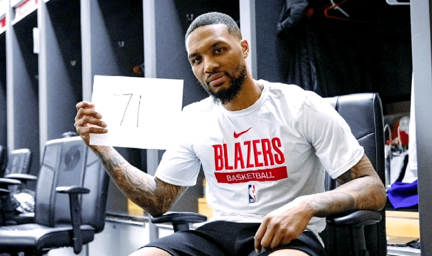 包含开拓者内部纷争，利拉德高效表现无法带领球队取胜的词条